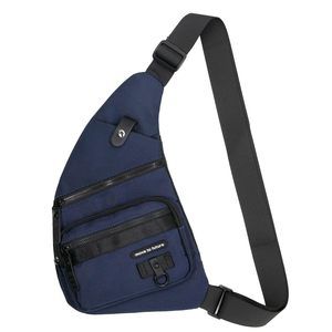 Sling Chest Crossbody Bag - Men Travel Water Resistant Personal Pocket :>